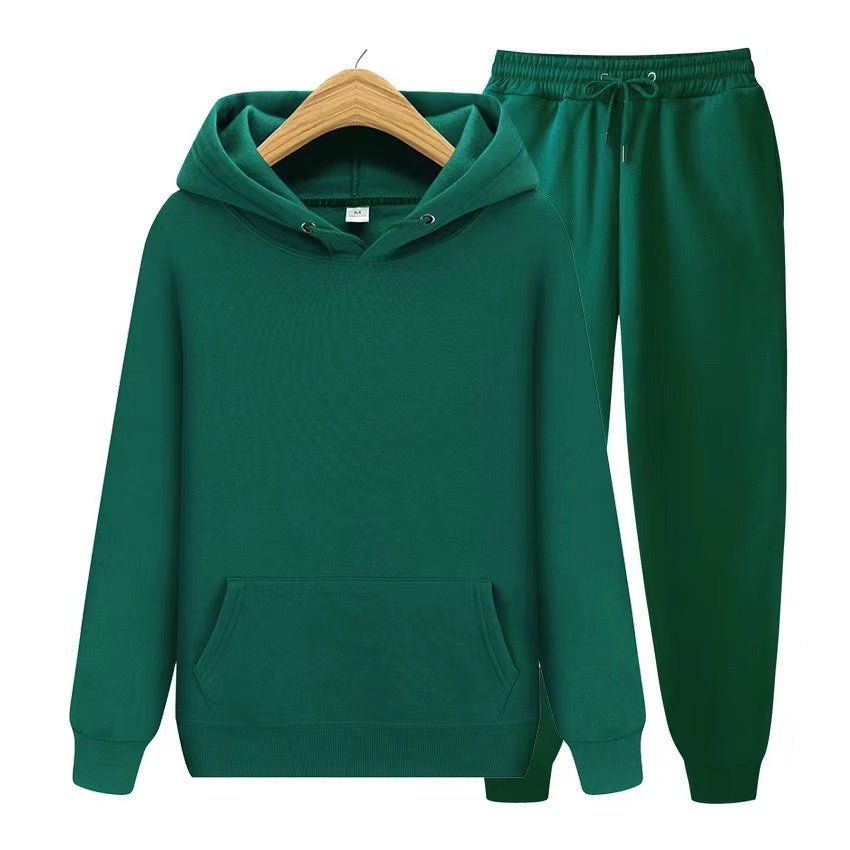 Unisex Kapuzenpullover- und Jogginghosen-Set für Komfort und Stil