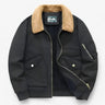Bomberjacke Herren – Warme Winterjacke mit Teddy-Kragen