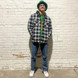 Men's Winter Flannel Vest with Quilted Lining
