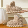 Flauschige Damen-Winter-Hausschuhe – Warme und Bequeme Hohe Pantoffeln