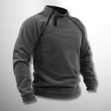 Pull Polaire Homme Chaud et Confortable avec Poches de Sécurité