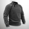 Pull Polaire Homme Chaud et Confortable avec Poches de Sécurité
