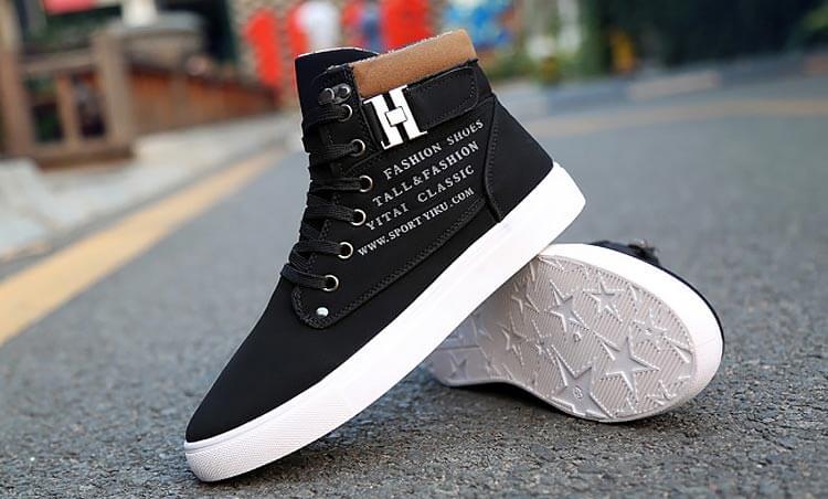 Casual mid-high boots for men – Comfortable and stylish sneakers