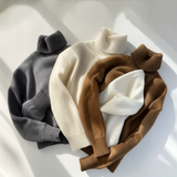 Pull Col Roulé Femme en Cachemire - Luxe, Chaleur et Design Élégant